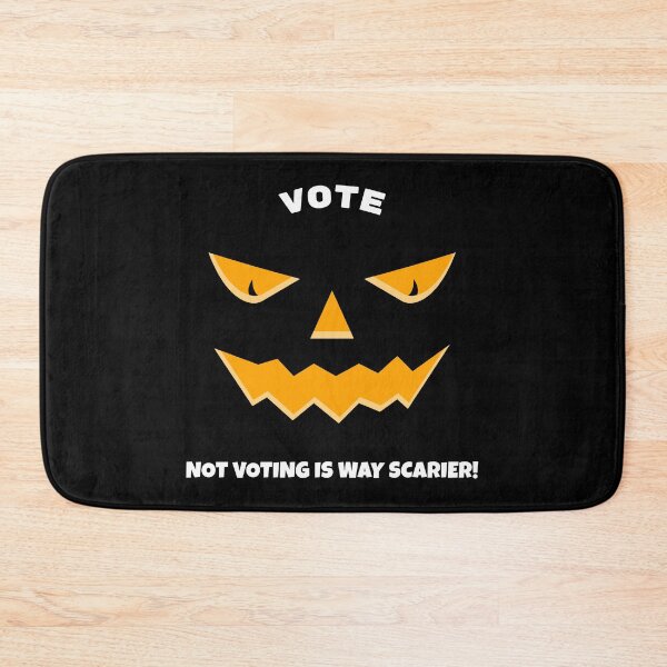 Item preview, Halloween Spooky Scary Orange Pumpkin Vote or Die Voters Rights designed and sold by CreatedbyJR.