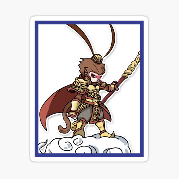 Sun Wukong Stickers Redbubble