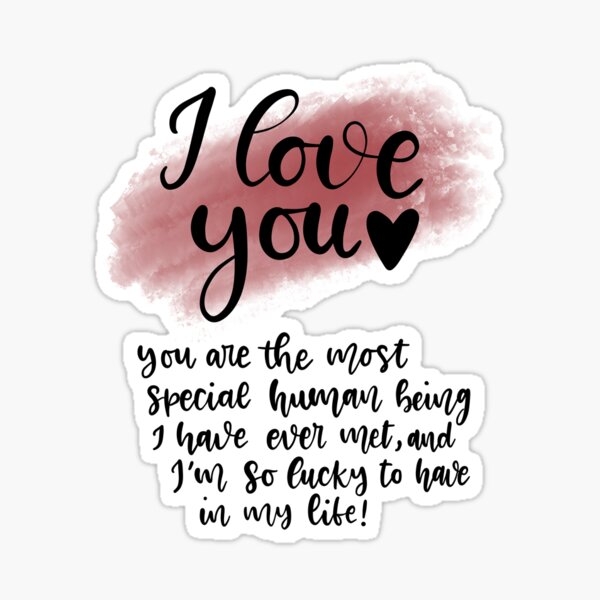 Item preview, I love You! designed and sold by Slletterings.