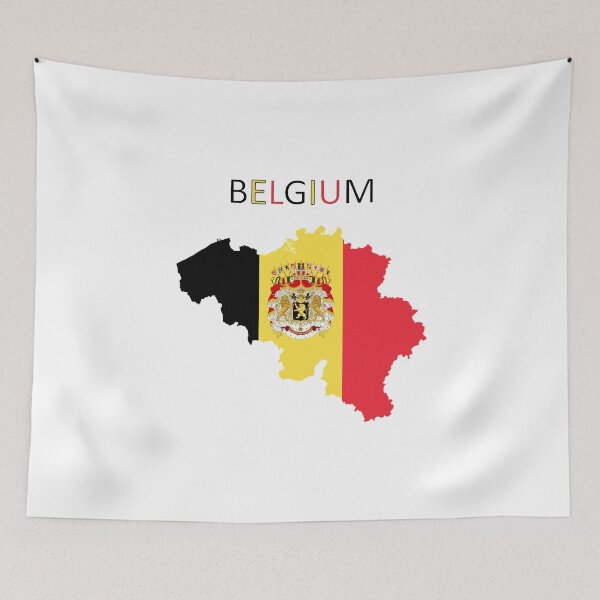 Item preview, Belgium Flag - Art design designed and sold by AndiHK.