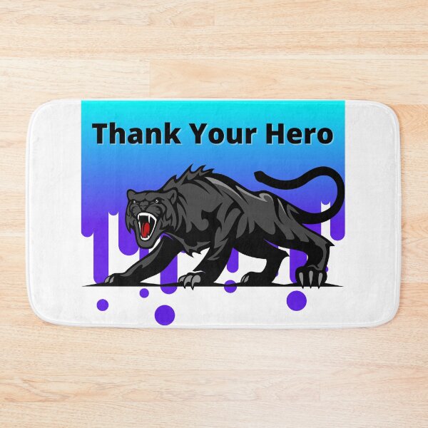 Item preview, Thank Your Hero -Black Panther designed and sold by kindryb.