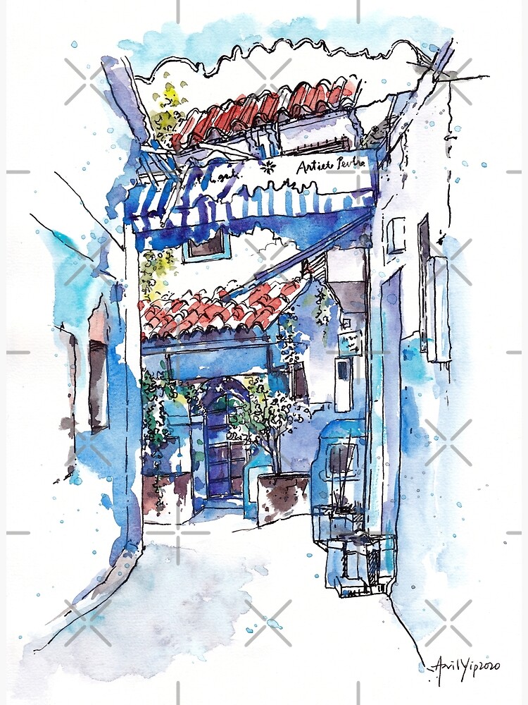 Blue Alley by whya