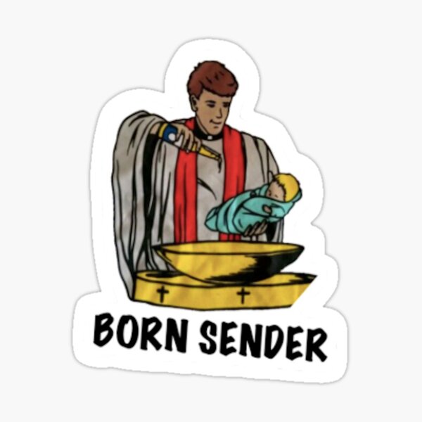 Nelk Boys Born Sender Sticker