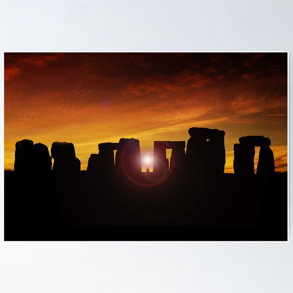 Item preview, Winter Solstice at Stonehenge designed and sold by hootonles.