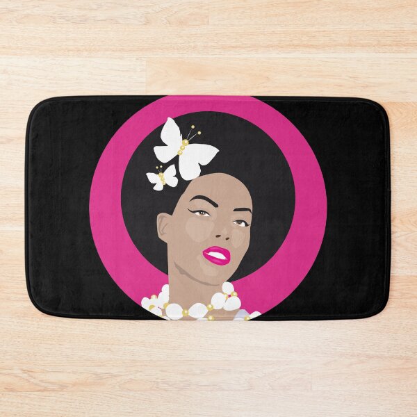 Item preview, Butterflies In Her Afro - Pink Circle designed and sold by VicEllisArt.