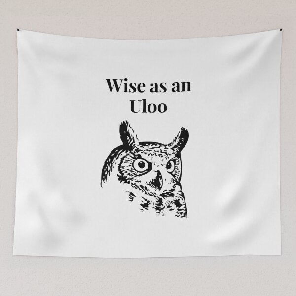 Item preview, Wise as an Uloo designed and sold by AshDesigns6.