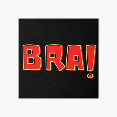 National No Bra Day Art Board Print for Sale by vaske-bros