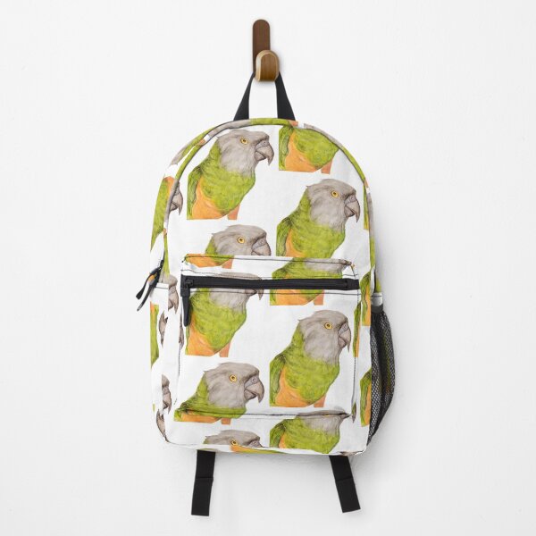 Item preview, Youyou of Senegal Parrot Parrot Tropical Bird Watercolor Art Print designed and sold by L'Atelier Oranjade.