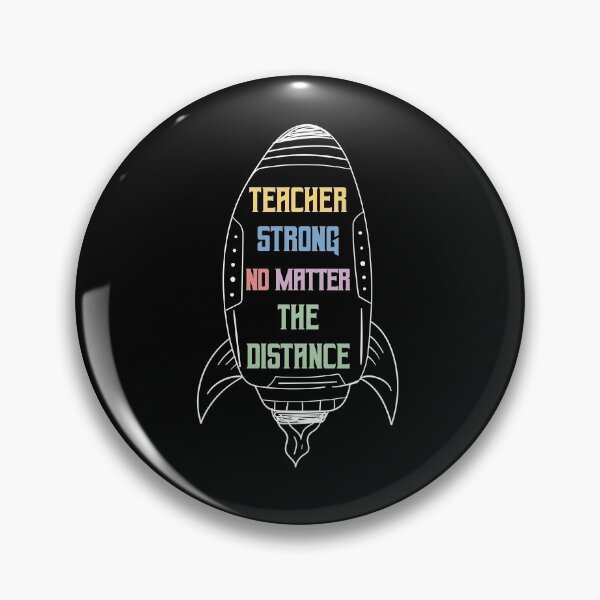 Item preview, Teacher Strong No Matter The Distance designed and sold by gharbi.