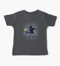 Banksy flower Baby Tee