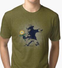 Banksy Blume Vintage T-Shirt