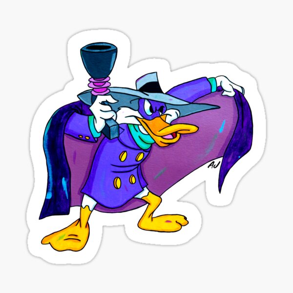 Darkwing Duck Sticker Sticker