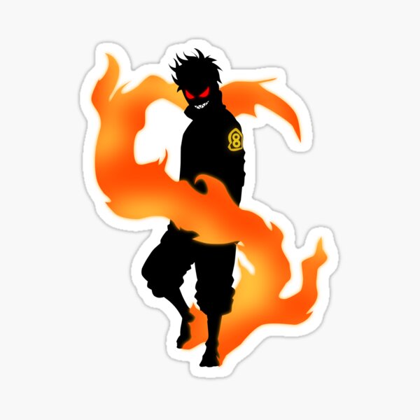 Shinra Kusakabe | Fire Force Sticker