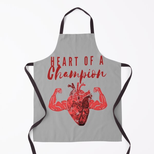 Item preview, Heart of a Champion Workout Gym Exercise Fitness Design designed and sold by healmyvibe.