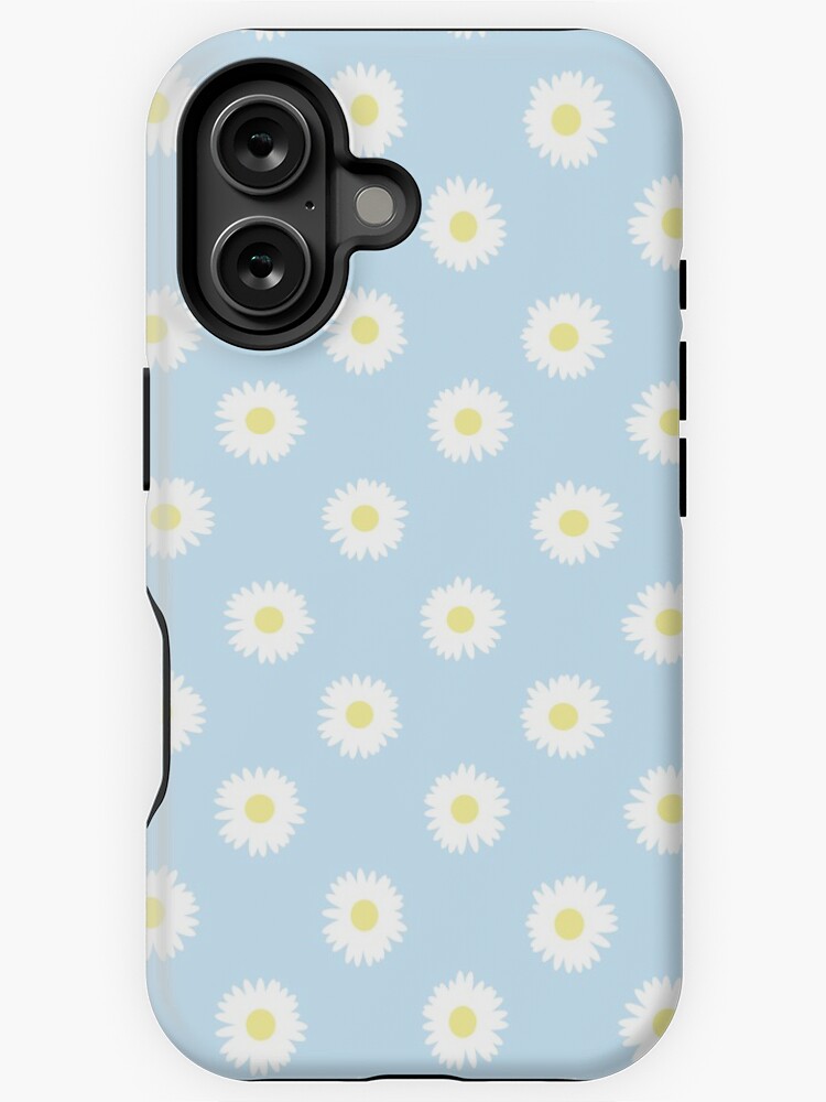 Imagen 1 de 4, Funda de iPhone con la obra Margarita Azul Pastel Estética Linda Margaritas Flor Cottagecore, diseñada y vendida por candymoondesign.