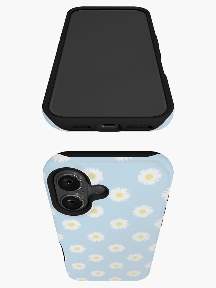 Imagen 3 de 4, Funda de iPhone con la obra Margarita Azul Pastel Estética Linda Margaritas Flor Cottagecore, diseñada y vendida por candymoondesign.