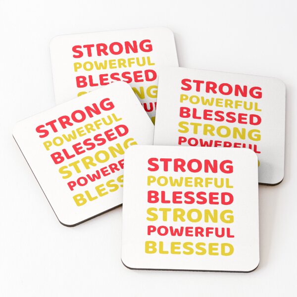 Item preview, Strong Powerful Blessed - SPB designed and sold by Luvjesus2.