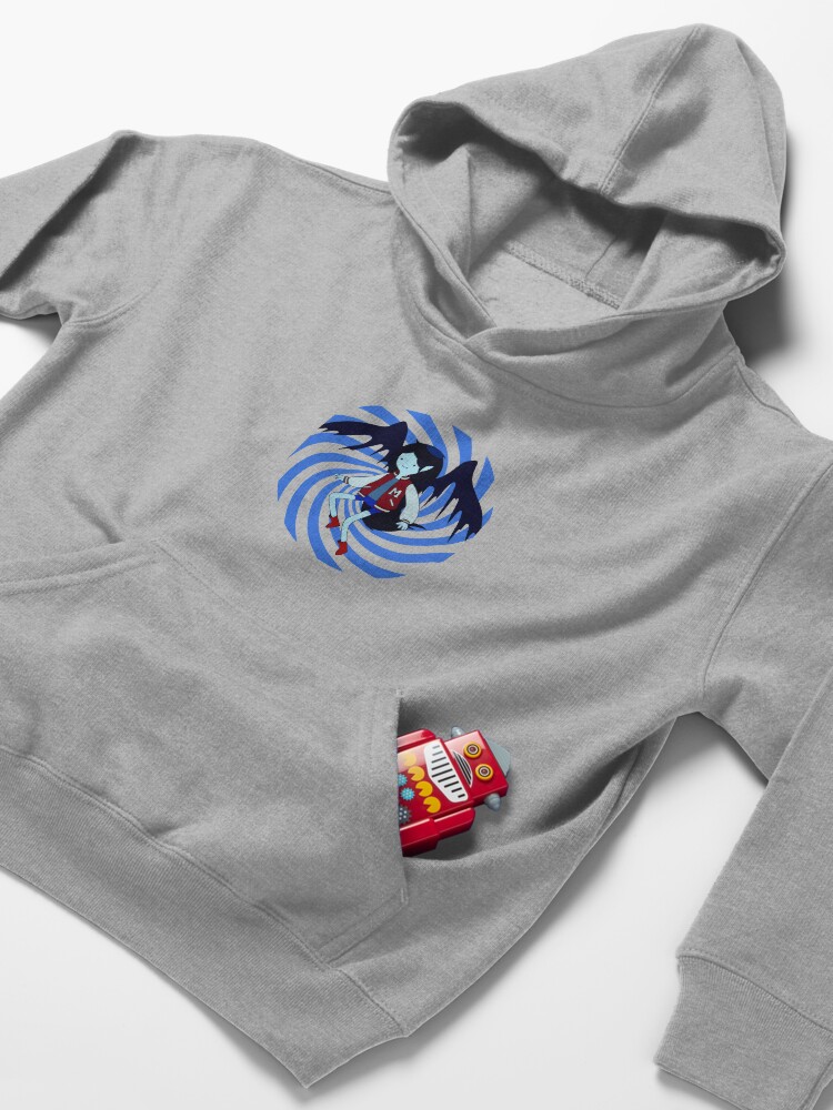 Alternate view of Bat-celine Kids Pullover Hoodie