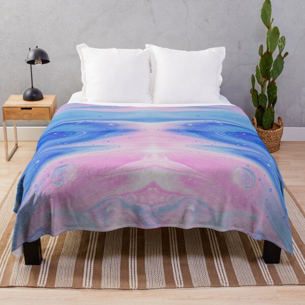 Item preview, Symmetrical Ink Art in Cotton Candy Colors designed and sold by WisdomInspired.