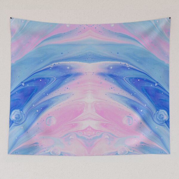 Item preview, Symmetrical Ink Art in Cotton Candy Colors designed and sold by WisdomInspired.