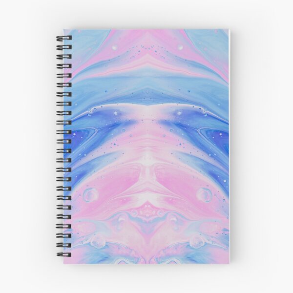 Item preview, Symmetrical Ink Art in Cotton Candy Colors designed and sold by WisdomInspired.