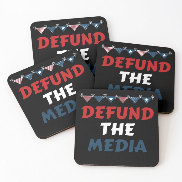 Item preview, Defund the media designed and sold by The Sober Art.