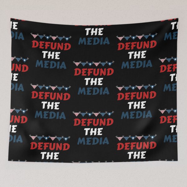 Item preview, Defund the media designed and sold by The Sober Art.