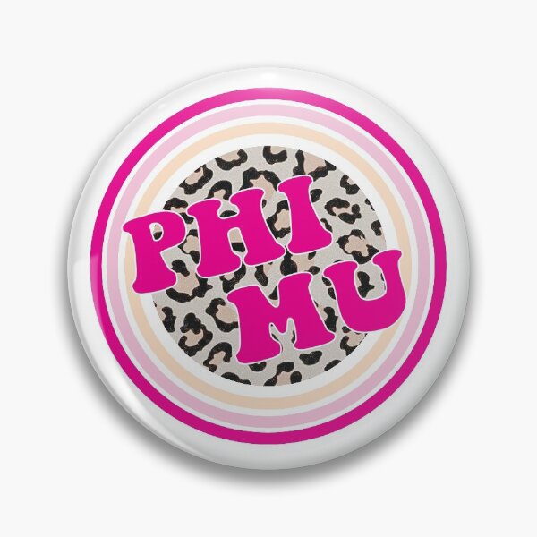 Aperçu de l'œuvre sororité guépard rose tendance créée et vendue par Victoria Cohen.