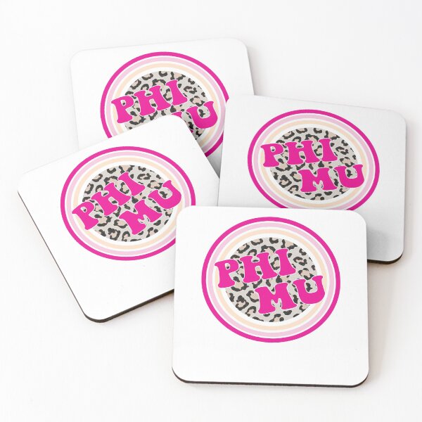 Item preview, sorority cheetah pink trendy  designed and sold by Victoria Cohen.