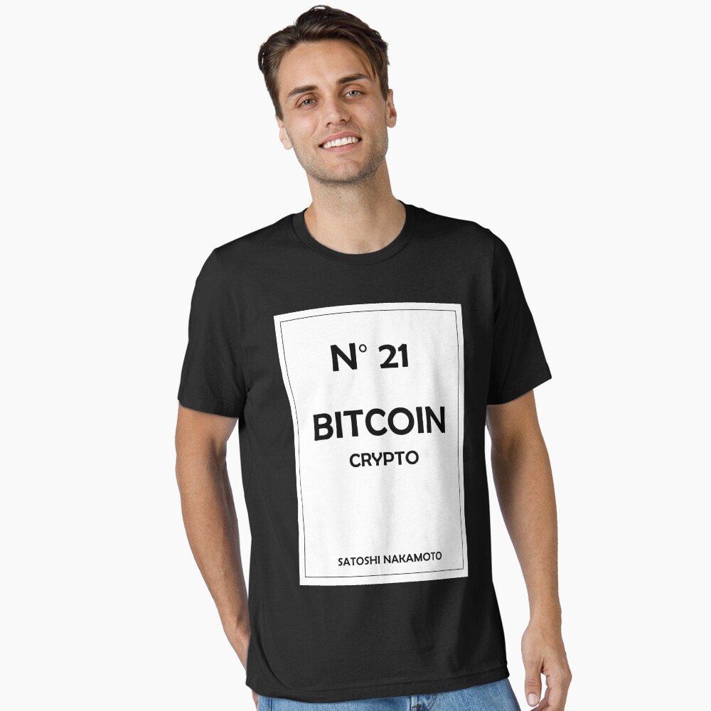 Bitcoin Crypto No 21 Satoshi Nakamoto T Shirt