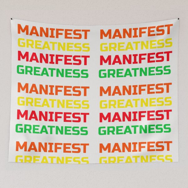 Item preview, Manifest Greatness designed and sold by Luvjesus2.