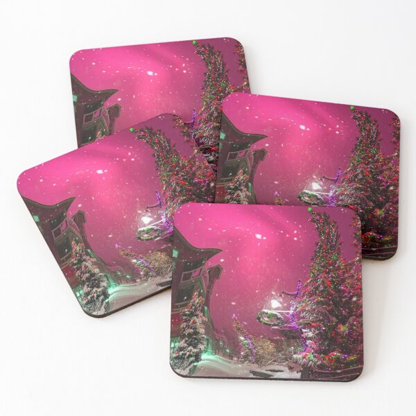Item preview, Trippy Pink Christmas  designed and sold by betkakayd.