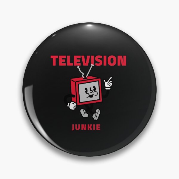 Item preview, Television Junkie Fan Walking Television Graphic designed and sold by TastySpace.