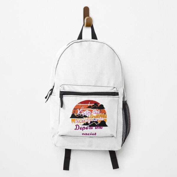 Item preview, Keep the immigrants deport the racist designed and sold by bubblediva.