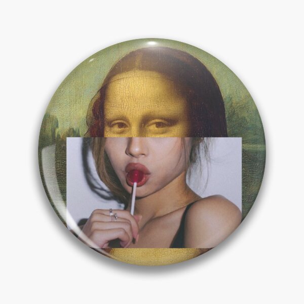Item preview, Mona Lisa lollipop design  designed and sold by andreamunteanuu.