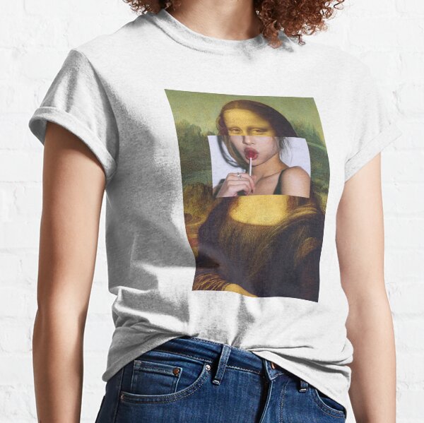 Mona lisa lollipop online t shirt