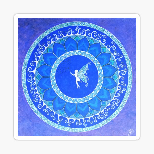 Fairy Garden Neg Sticker