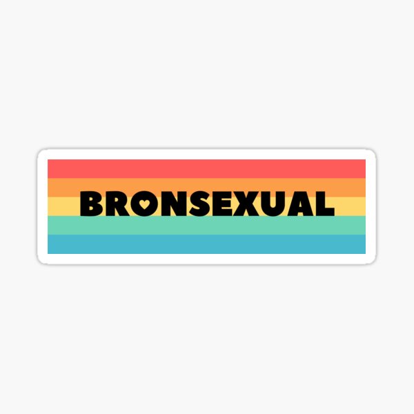 Item preview, BRONSEXUAL (arco iris) designed and sold by PrincessBigMac.