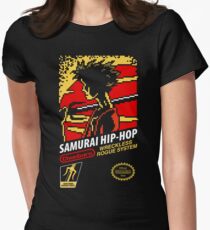 Samurai Hip-Hop Women's Fitted T-Shirt