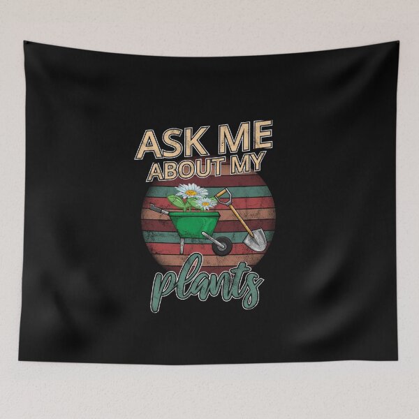 Item preview, Ask Me About My Plants Vintage designed and sold by pixelone.