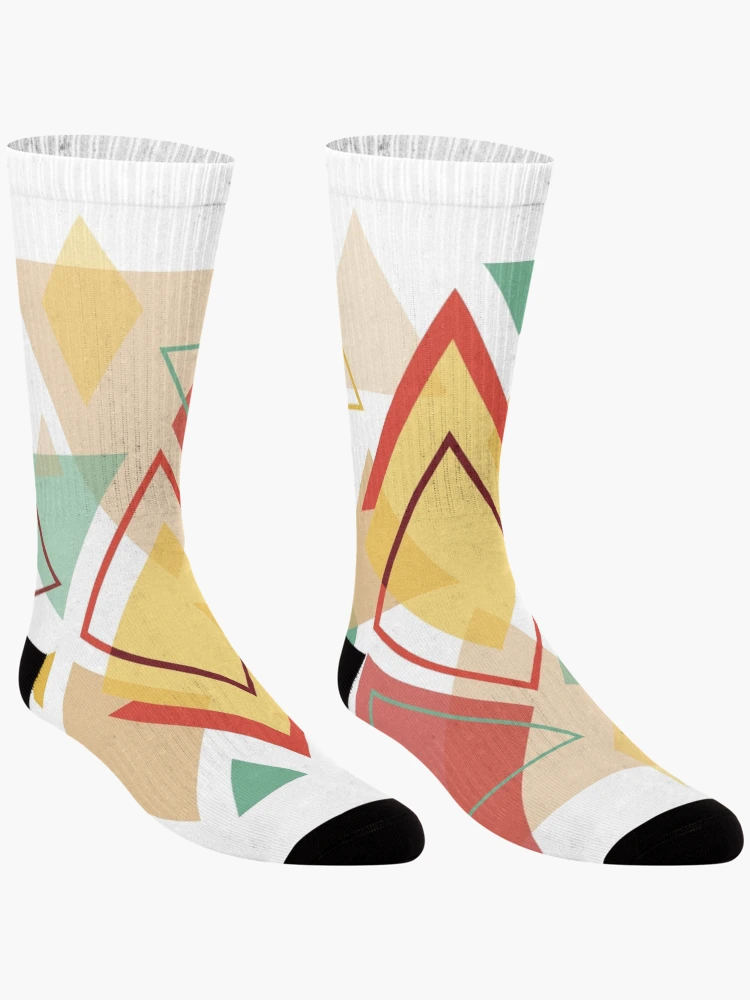 Thumbnail 3 of 5, Socks, Triangular composition designed and sold by Booandbeaute.