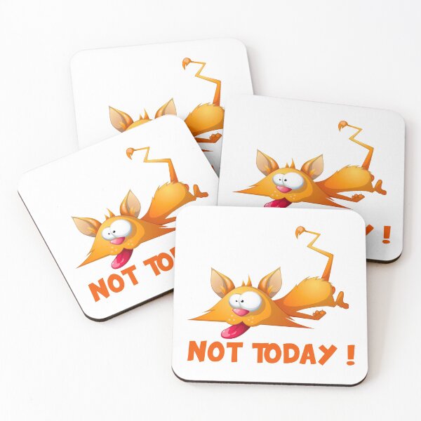 Item preview, Not today! Funny gift idea, fun, witty designed and sold by ThommyBLN.