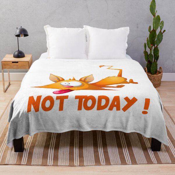 Item preview, Not today! Funny gift idea, fun, witty designed and sold by ThommyBLN.