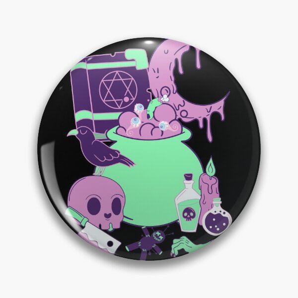 Item preview, Cute Neon/Pastel Witchcraft Design designed and sold by MF-Designsltd.