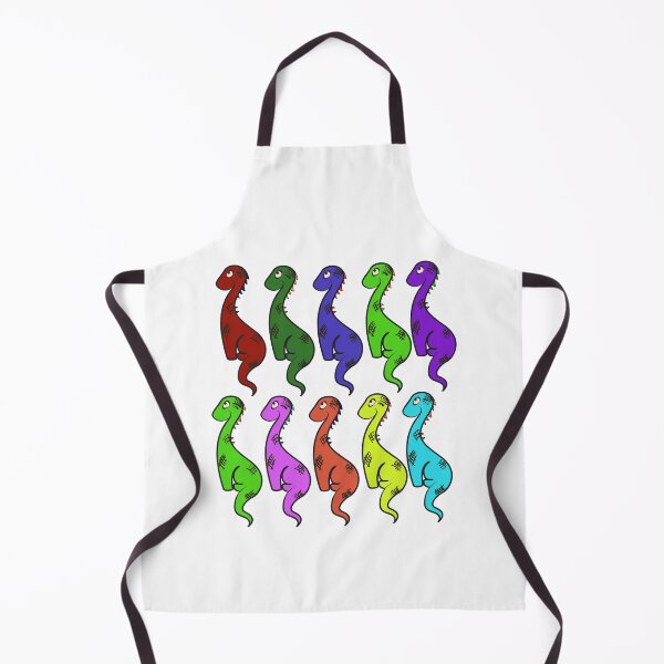 Item preview, Multiple Colourful Dinosaurs designed and sold by PoizenThorn.