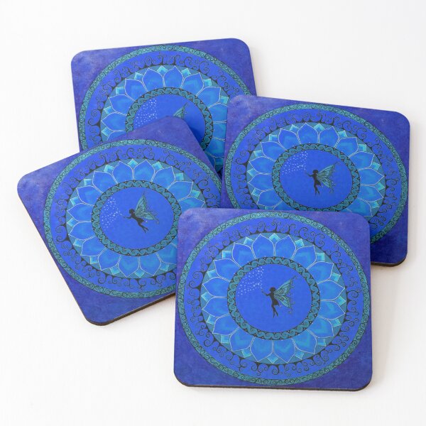 Item preview, Fairy Garden Blue designed and sold by Kris Fairchild.