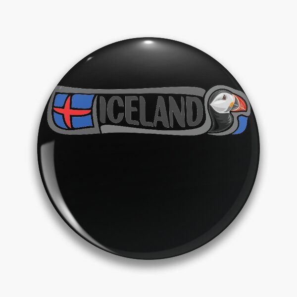 Artikelvorschau, Iceland Souvenir Landmark, Iceland Flag Travel entworfen und verkauft von TeeHome.