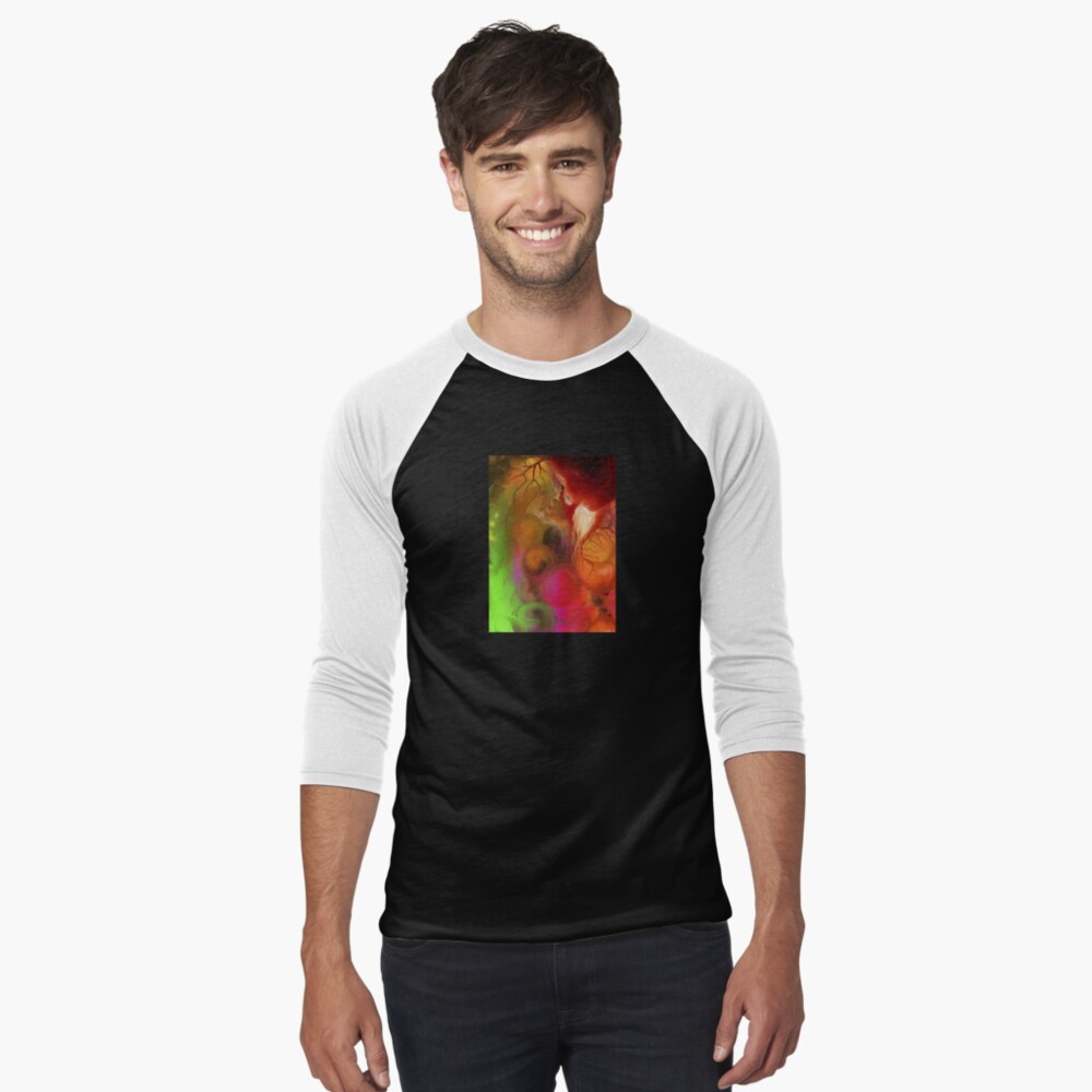 Item preview, Baseball ¾ Sleeve T-Shirt designed and sold by Vk91art.