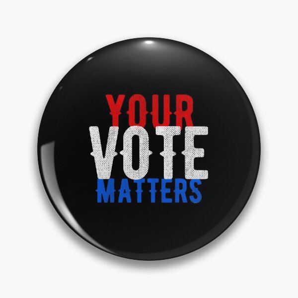 Item preview, Your Vote Matters Voice designed and sold by artworkbyrihen.