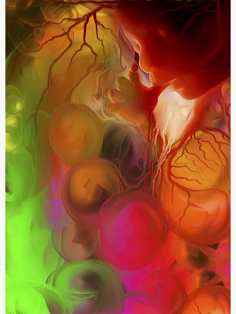 Thumbnail 3 of 3, Sticker, Embryo designed and sold by Vk91art.